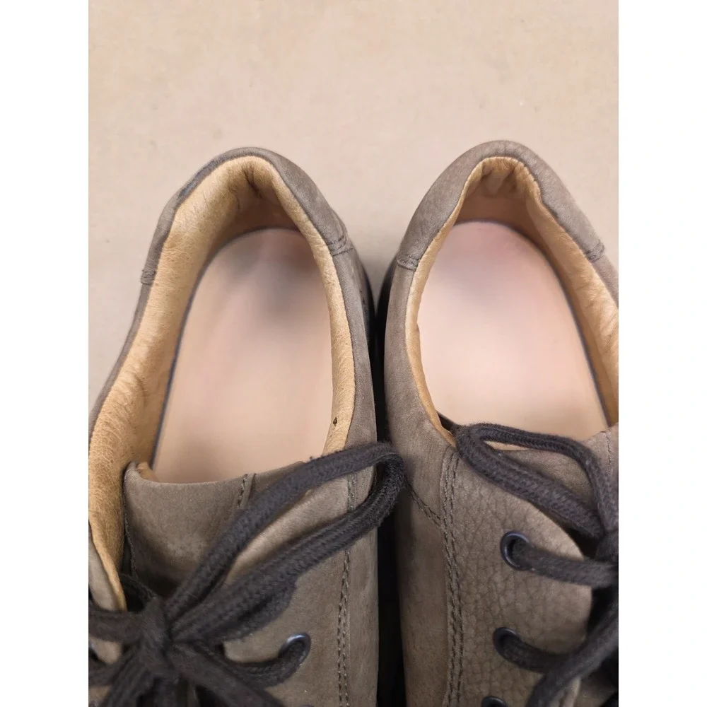 Dr. Comfort Justin (Sz 10 W) (5520) Men's Chestnut Leather Diabetic Shoe Wide